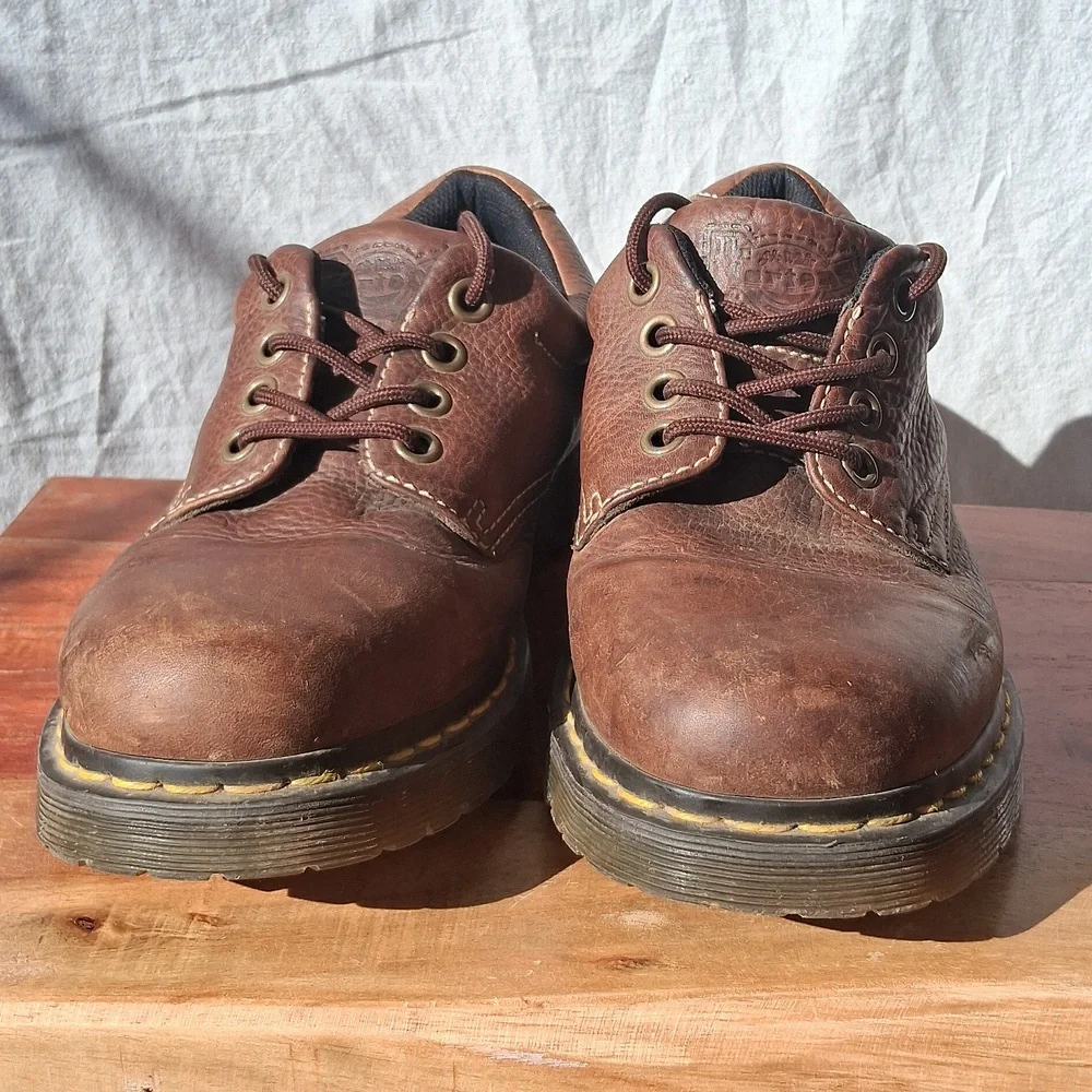 Dr. Martens Vintage Boston Oxford Brown AW004 Size 9